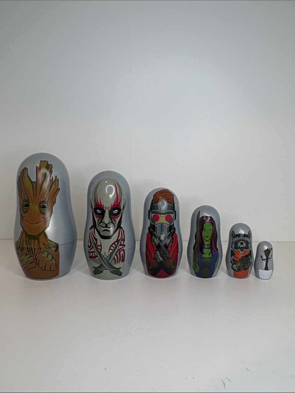 Marvel Guardians of the Galaxy Nesting Dolls Set of 6